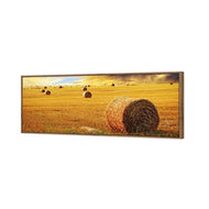 Bales of Hay Sunset