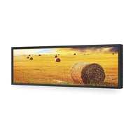 Bales of Hay Sunset