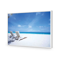 Sunbeds on Beach