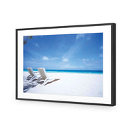 Sunbeds on Beach