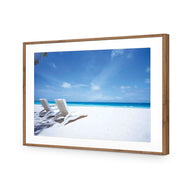 Sunbeds on Beach