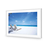 Sunbeds on Beach
