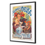 Bieres de la Meuse by Alphonse Mucha