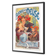 Bieres de la Meuse by Alphonse Mucha