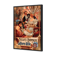 Biscuits Lefevre-Utile 2 by Alphonse Mucha