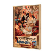 Biscuits Lefevre-Utile 2 by Alphonse Mucha
