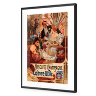 Biscuits Lefevre-Utile 2 by Alphonse Mucha