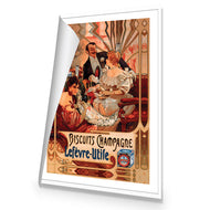 Biscuits Lefevre-Utile 2 by Alphonse Mucha