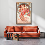 Floor Stock-Dance by Alphonse Mucha