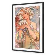 Flowers by Alphonse Mucha