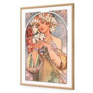 Flowers by Alphonse Mucha