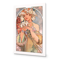 Flowers by Alphonse Mucha
