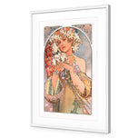 Flowers by Alphonse Mucha