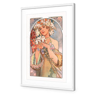 Flowers by Alphonse Mucha