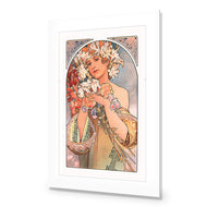Flowers by Alphonse Mucha