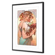 Fruit by Alphonse Mucha