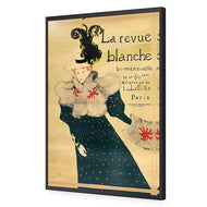 La revue blanche by Toulouse-Lautrec