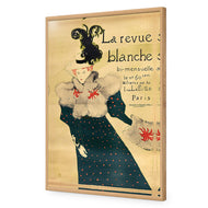 La revue blanche by Toulouse-Lautrec