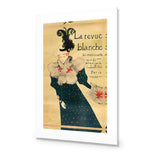La revue blanche by Toulouse-Lautrec
