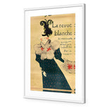 La revue blanche by Toulouse-Lautrec
