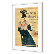 La revue blanche by Toulouse-Lautrec