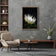 Protea in Darkness Vertical