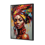 Colourful African Lady