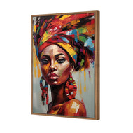 Colourful African Lady