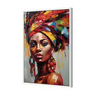 Colourful African Lady