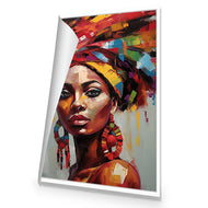 Colourful African Lady