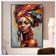 Colourful African Lady