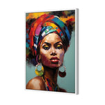 Colourful African Lady 2
