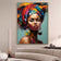 Colourful African Lady 2