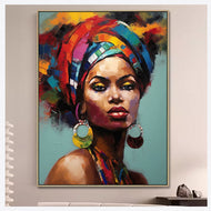 Colourful African Lady 2