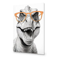 Dino in Orange Glasses