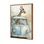 Giraffe in Kombi