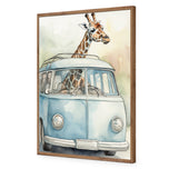 Giraffe in Kombi