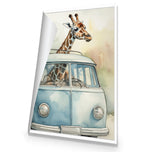 Giraffe in Kombi