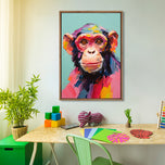 Pastel Painted Monkey