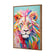 Pastel Painted Lion