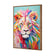 Pastel Painted Lion