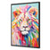 Pastel Painted Lion