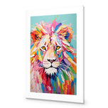 Pastel Painted Lion