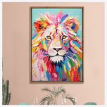 Pastel Painted Lion