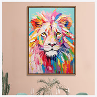 Pastel Painted Lion