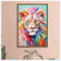 Pastel Painted Lion