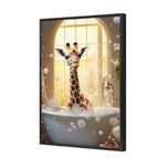 Giraffe Bathtime