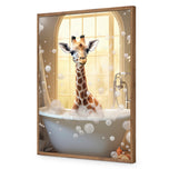 Giraffe Bathtime