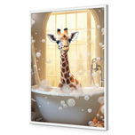 Giraffe Bathtime