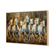 Seven Horses in the Bush (stock)